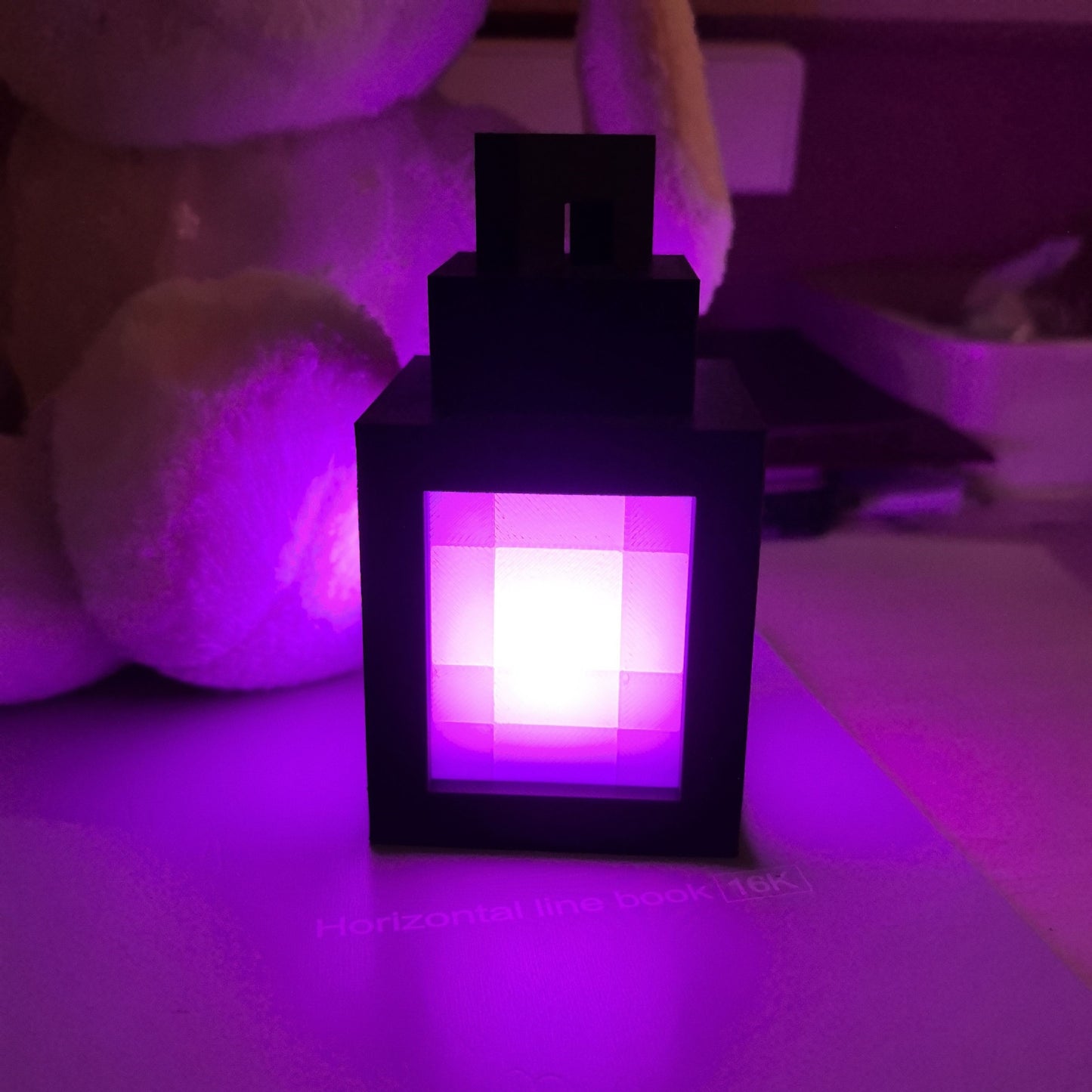 Rechargeable Minecraft LED Night Light